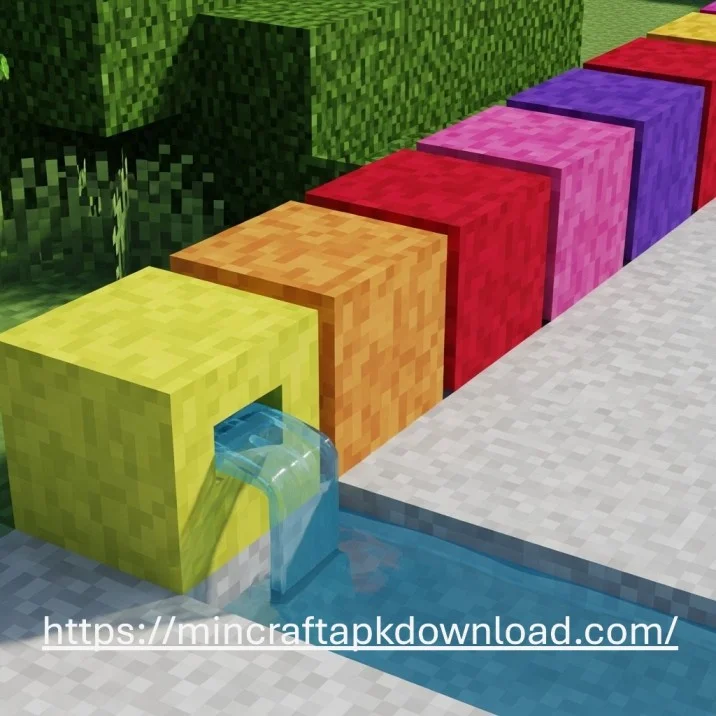 How to Turn Concrete Powder into Concrete in mc pe apk